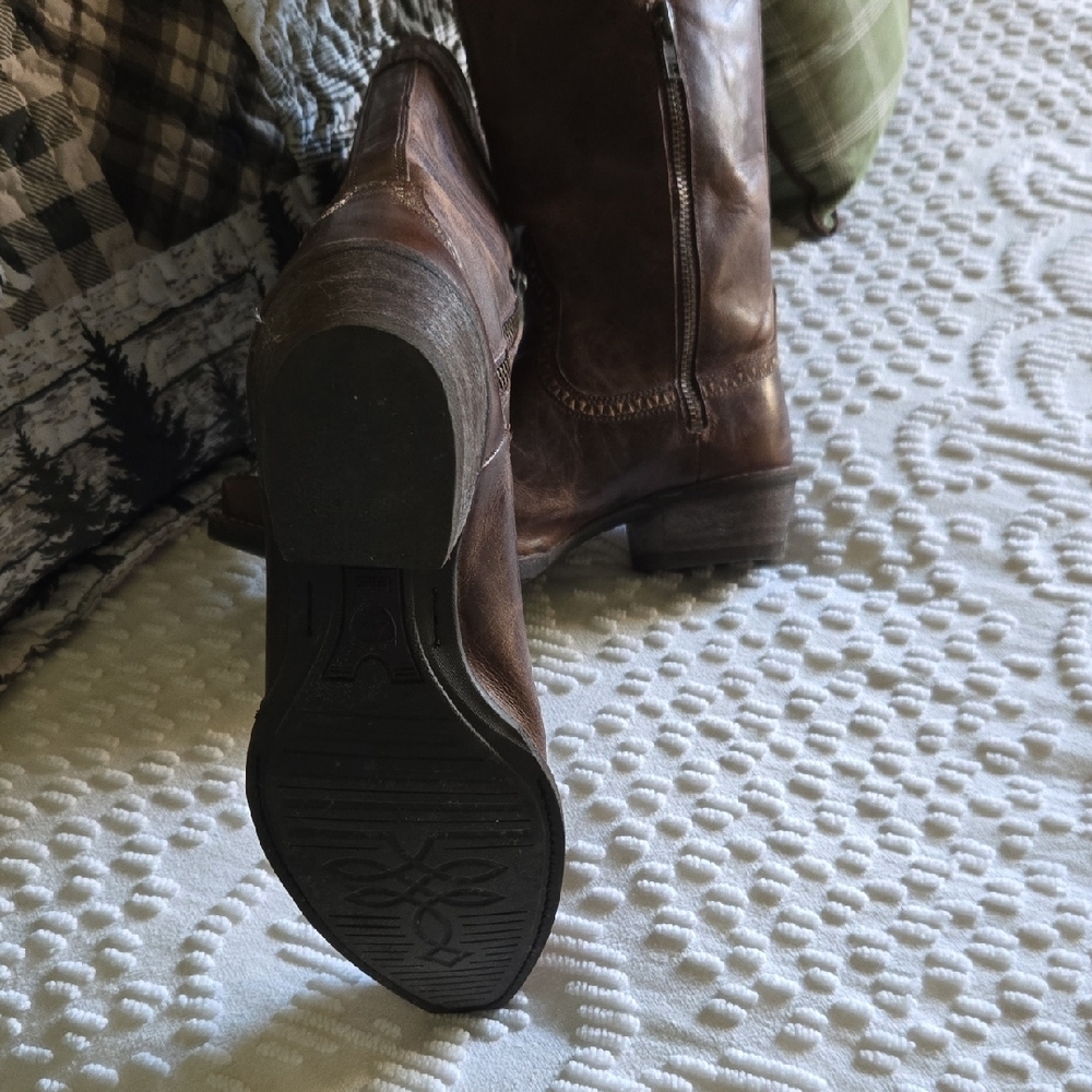 Ariat Dark Brown Over the Knee Boots - Picture 5 of 6